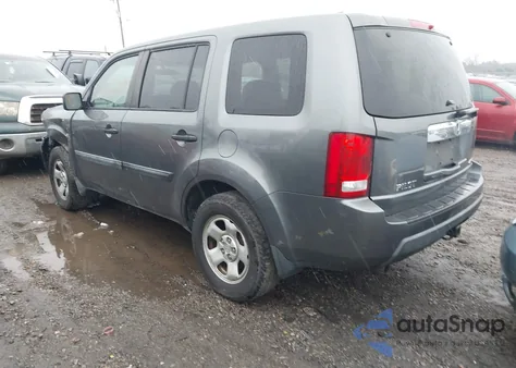 2011 Honda Pilot Lx from USA, damaged, VIN 5FNYF4H20BB098157
